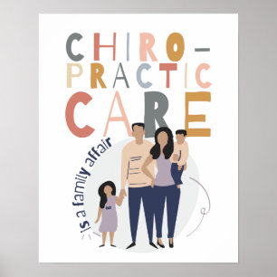 Chiropraktik ist eine Familienangelegenheit, Chiro Poster