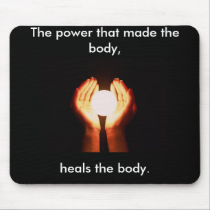 Chiropraktik Mousepad "der Power "