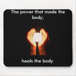 Chiropraktik Mousepad "der Power "