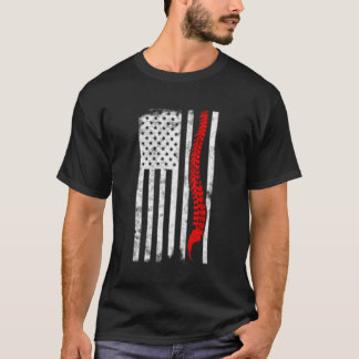 Chiropraktiker Amerikanische Flagge Chiropraktiker T-Shirt
