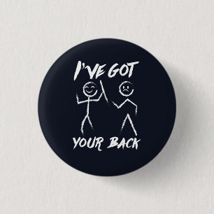 Chiropraktiker hat deinen Rücken Wirbelsäulenregul Button