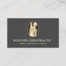 Chiropraktiker Massage Therapeut Wellness-Center Visitenkarte