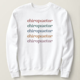 Chiropraktiker Retro Chiropractic Chiro Squad Gesc Sweatshirt