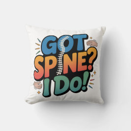 Chiropraktiker Spaß Spine Health Zitat Kissen