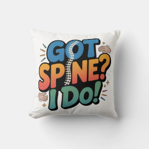 Chiropraktiker Spaß Spine Health Zitat Kissen