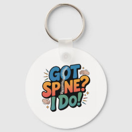 Chiropraktiker Spaß Spine Health Zitat Schlüsselanhänger