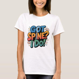 Chiropraktiker Spaß Spine Health Zitat T-Shirt