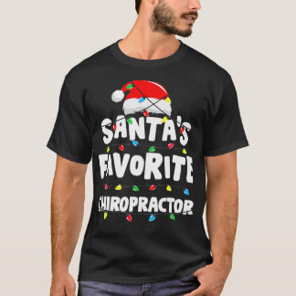 Chiropraktiker Weihnachten Santas Favorite Funny G T-Shirt