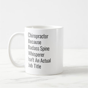 Chiropraktiker Weil Wirbelsäulen-Flüsterer Kaffeetasse
