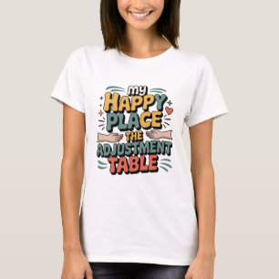 Chiropraktische Anpassung Seligkeit für Rückenentl T-Shirt