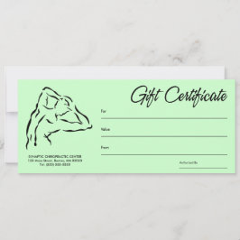 Chiropraktische Geschenkgutscheine