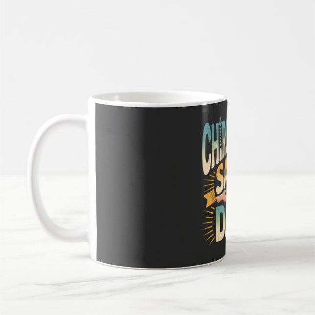 Chiropraktische Heilung und Rückenschmerz-Linderun Kaffeetasse (Links)