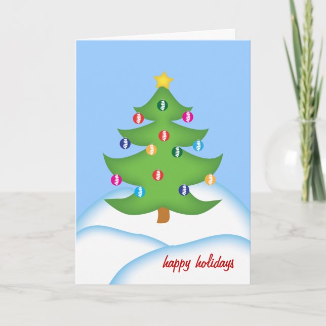 Chiropraktische Weihnachtskarte Feiertagskarte (Vorderseite)