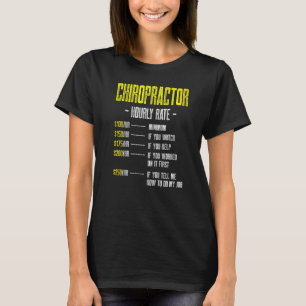Chiropraktische Wirbelsäule Behandlung Spinaler Ch T-Shirt