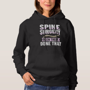 Chiropraktische Zervikalspine Operation Chiroprakt Hoodie