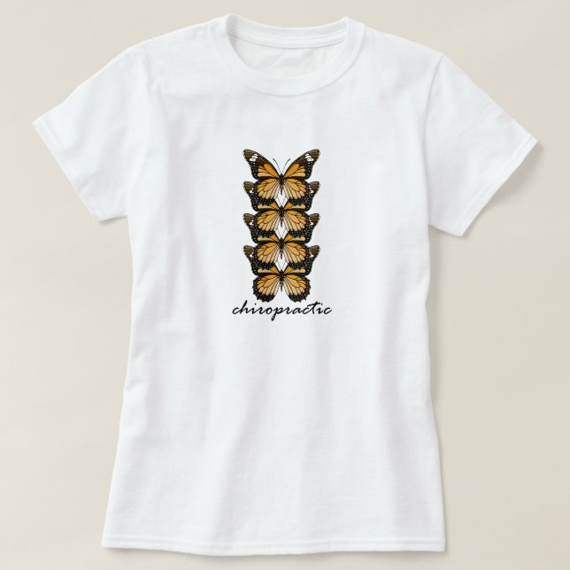 Chiropraktischer T - Shirt (Design vorne)