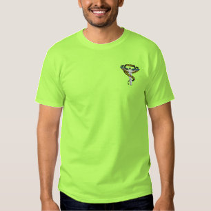 Chiropraktisches Logo Besticktes T-Shirt