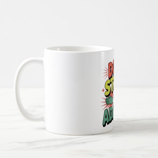 Chiropraktisches Stressabbau-Geschenk für Rückenko Kaffeetasse (Links)