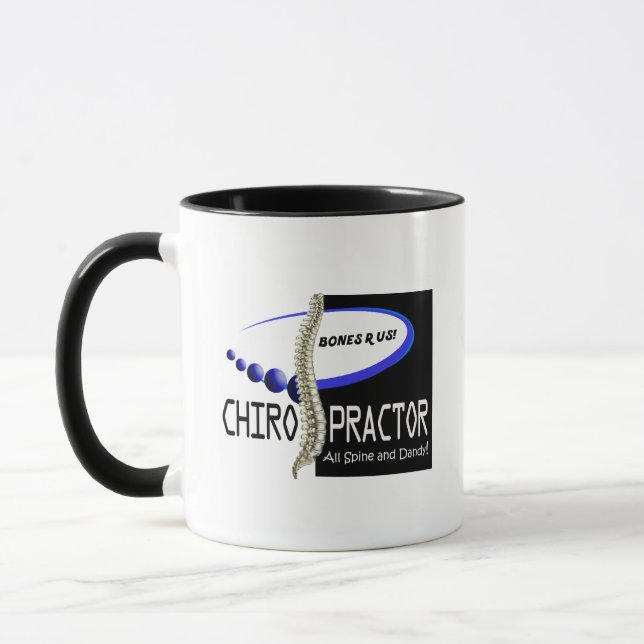 CHIROPRAKTOR - ALLE SPINE UND DANDY - KNOCHEN ODER TASSE (Links)