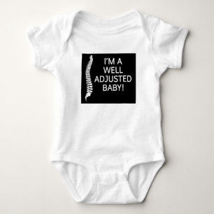 Chiropraktor bin ich ein gut justiertes Baby Strampler