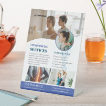 Chiropraktor Services Custom Pedestal Sign