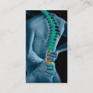 Chiropraktor-Visitenkarte Visitenkarte