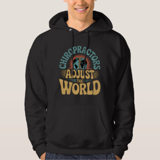 Chiropraktoren passen das Design des World Retro a Hoodie