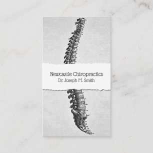 Chiropraticien, Chiropratique, Carte de visite de 