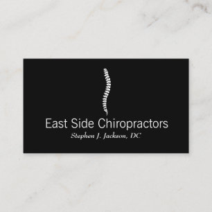 Chiropraticien Chiropratique Carte de visite de sa