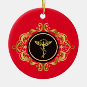 Chiropratique Angel Médicale Symbole Xmas Ornement