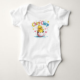 Chirp Chirp Baby Chick Oaster Outfit Strampler