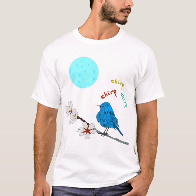 Chirp chirp perfect night T-Shirt (Vorderseite)