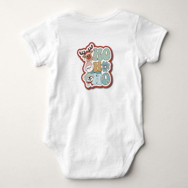 Chirstimas Ho HO Baby Strampler (Rückseite)