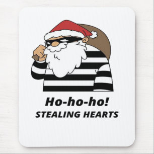 chirstmas Diebstahl von Herz Mousepad