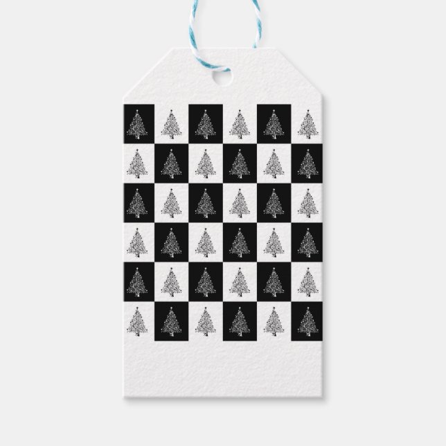 Chirstmas Tree Schach Geschenkanhänger (Vorderseite)