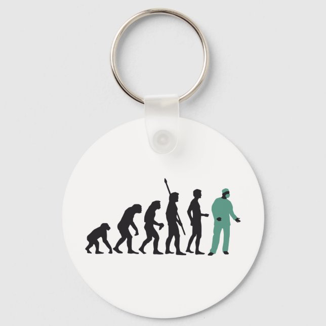 Chirurg der Evolution Schlüsselanhänger (Vorderseite)