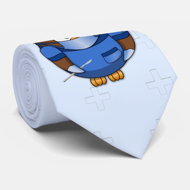 Chirurgen-Eule - Chirurgen Krawatte (Gerollt)