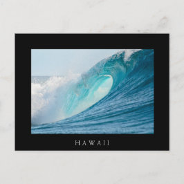 Chirurgen-Fallschirm, Hawaii, schwarze Postkarte
