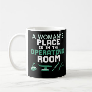 Chirurgengeschenke Frauen Chirurgie Resident Coffe Kaffeetasse