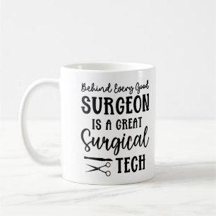 Chirurgie Bewertung des chirurgischen Technikers Kaffeetasse