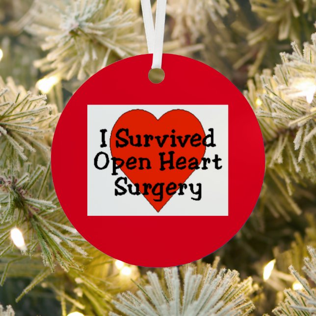 Chirurgie cardiaque survécue Ornement métallique (Insitu)