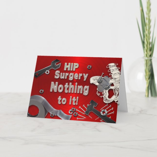 CHIRURGIE HIP OBTENEZ UNE CARTE DE BIEN - BANDE DU (Devant)