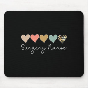 Chirurgie-Krankenschwester Leopard Heart, Valentin Mousepad