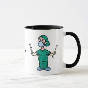 Chirurgin mit Tools Tasse