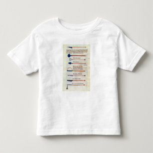 Chirurgische Instrumente von einer Abhandlung Kleinkind T-shirt