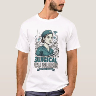 Chirurgische Intensivstation-Pflegekraft Fähigkeit T-Shirt