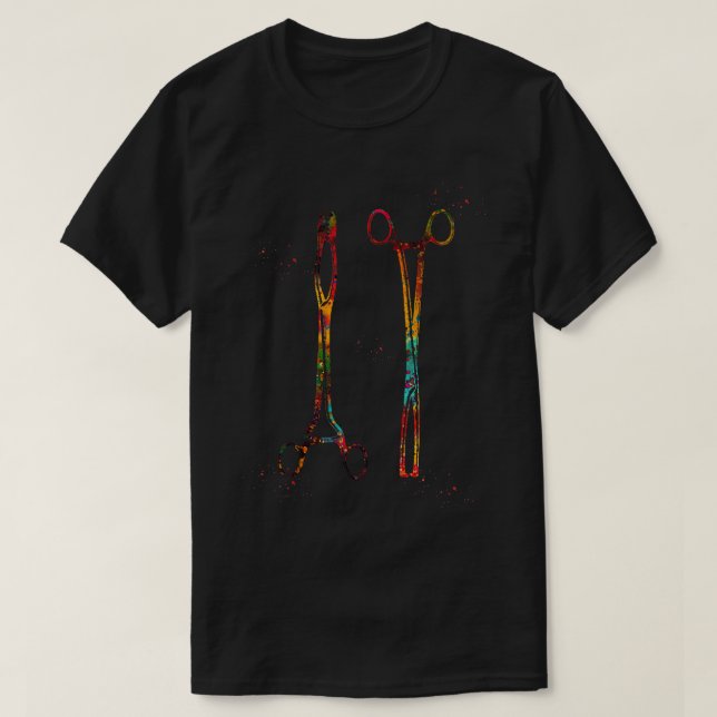 Chirurgische Zange 1 T-Shirt (Design vorne)