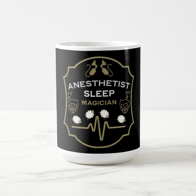 Chirurgischer Anästhesist Kaffeetasse (Mittel)