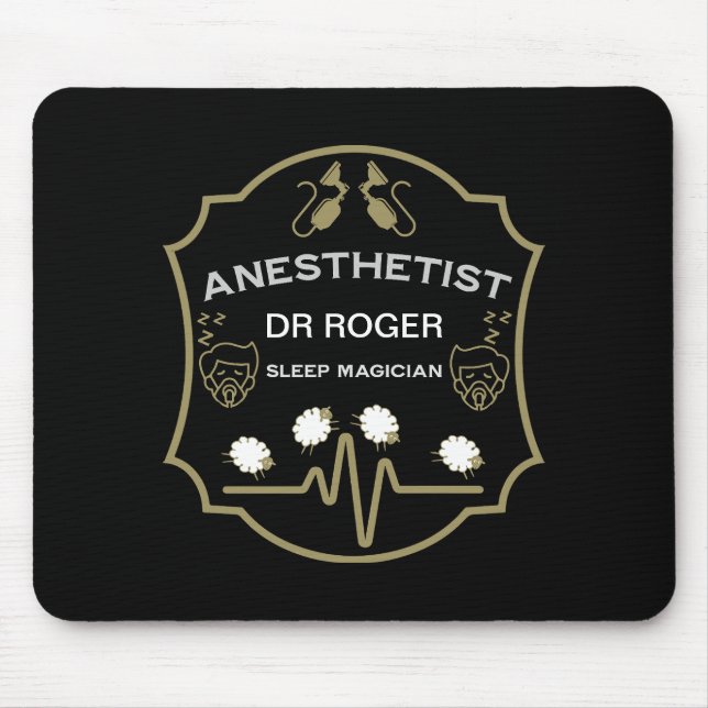 Chirurgischer Anästhesist Mousepad (Vorne)