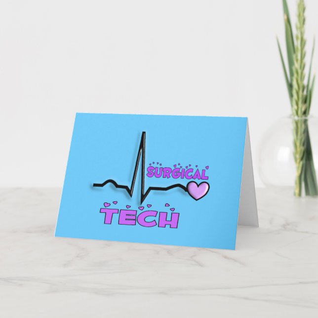 Chirurgischer Entwurf der Technologie-Geschenk-QRS Karte (Vorderseite)
